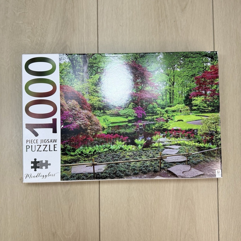 Mindbogglers Japanese Garden The Hague 1000 Piece Puzzle Sealed Hinkler New NIB!